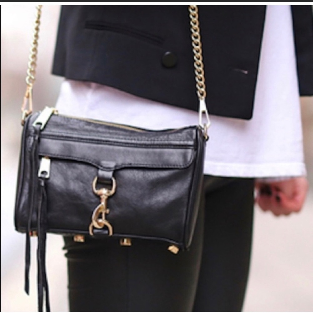 Rebecca Minkoff Mini MAC Crossbody Black